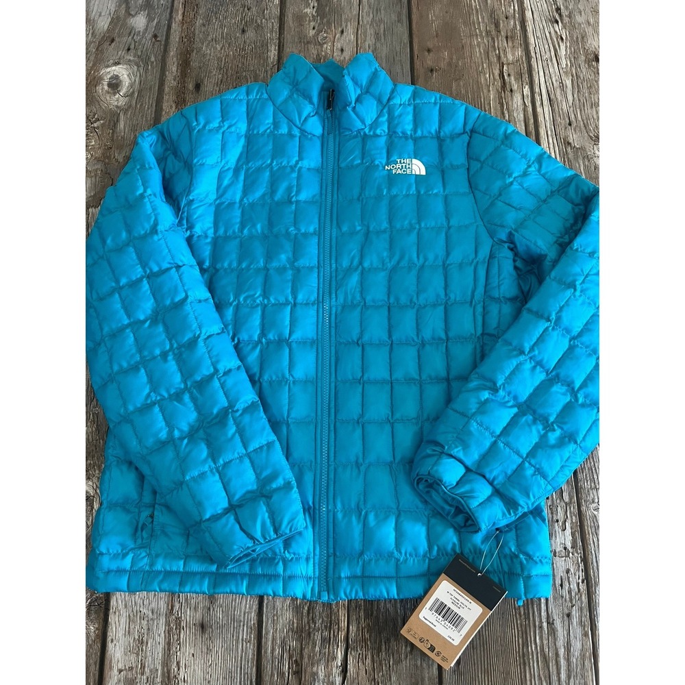 The North Face ThermoBall Super Jacket Alkaline Blue NF0A8A501ON-M Mens Medium